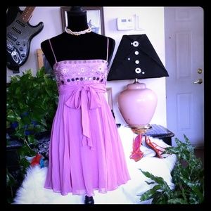 BCBG Maxazria Silk Dress sz 6P